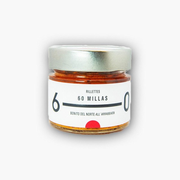 Rillete de bonito del norte EL CAPRICHO all'arrabbiata